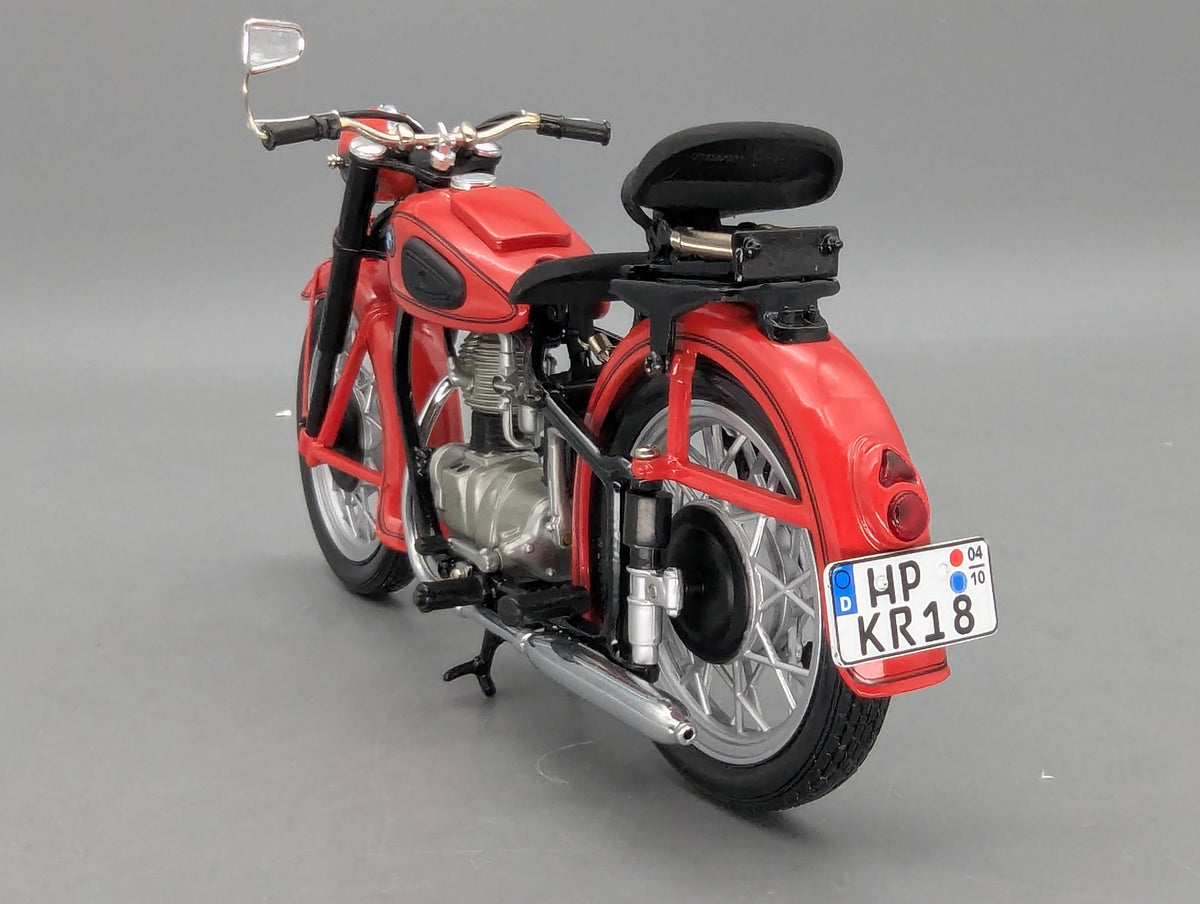 Motorrad Modell 1:10 Schuco BMW R25/3 Feuerwehr mit OVP