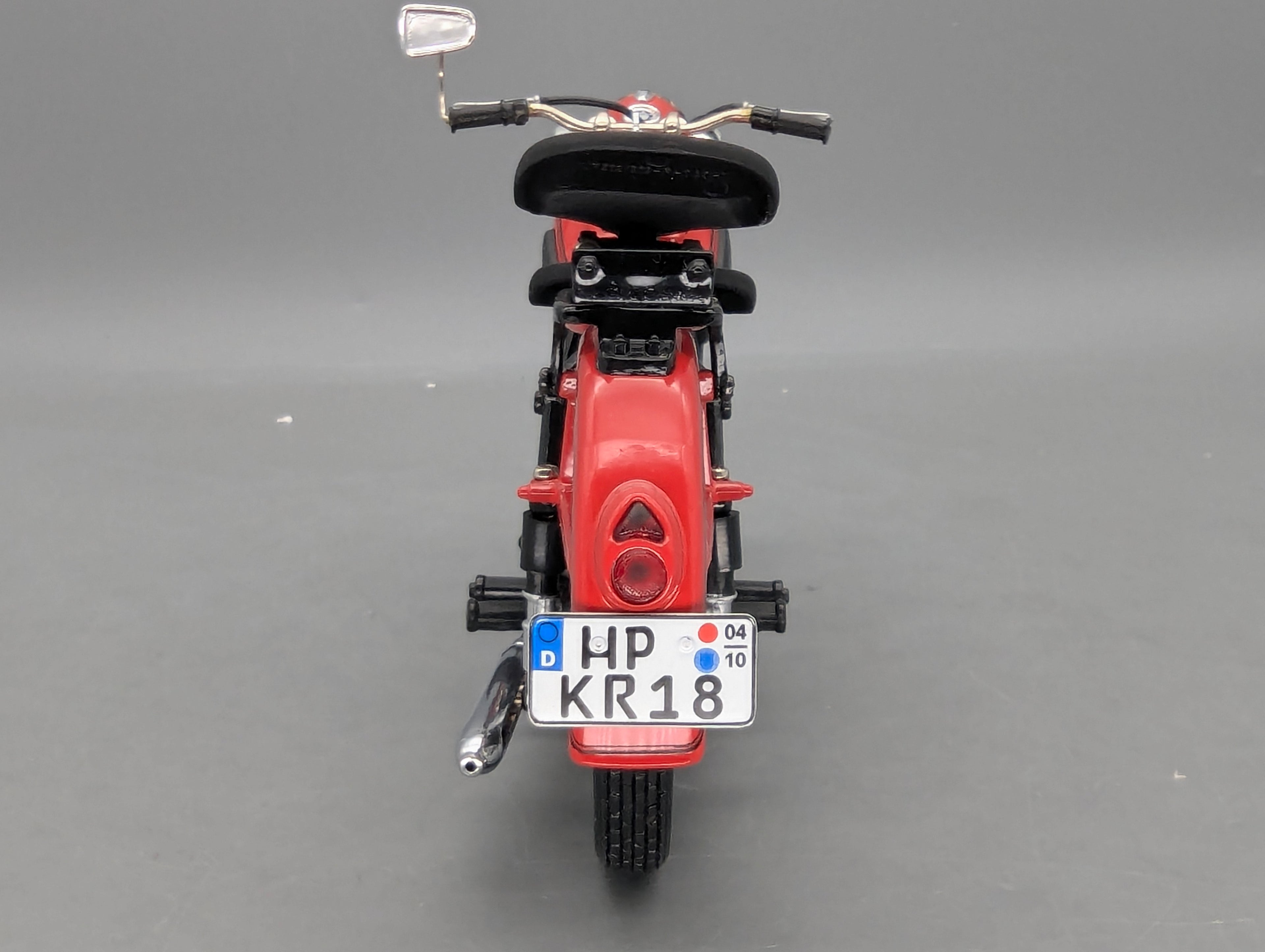 Motocicleta Modelo 1:10 Schuco BMW R25/3 Bomberos con caja original