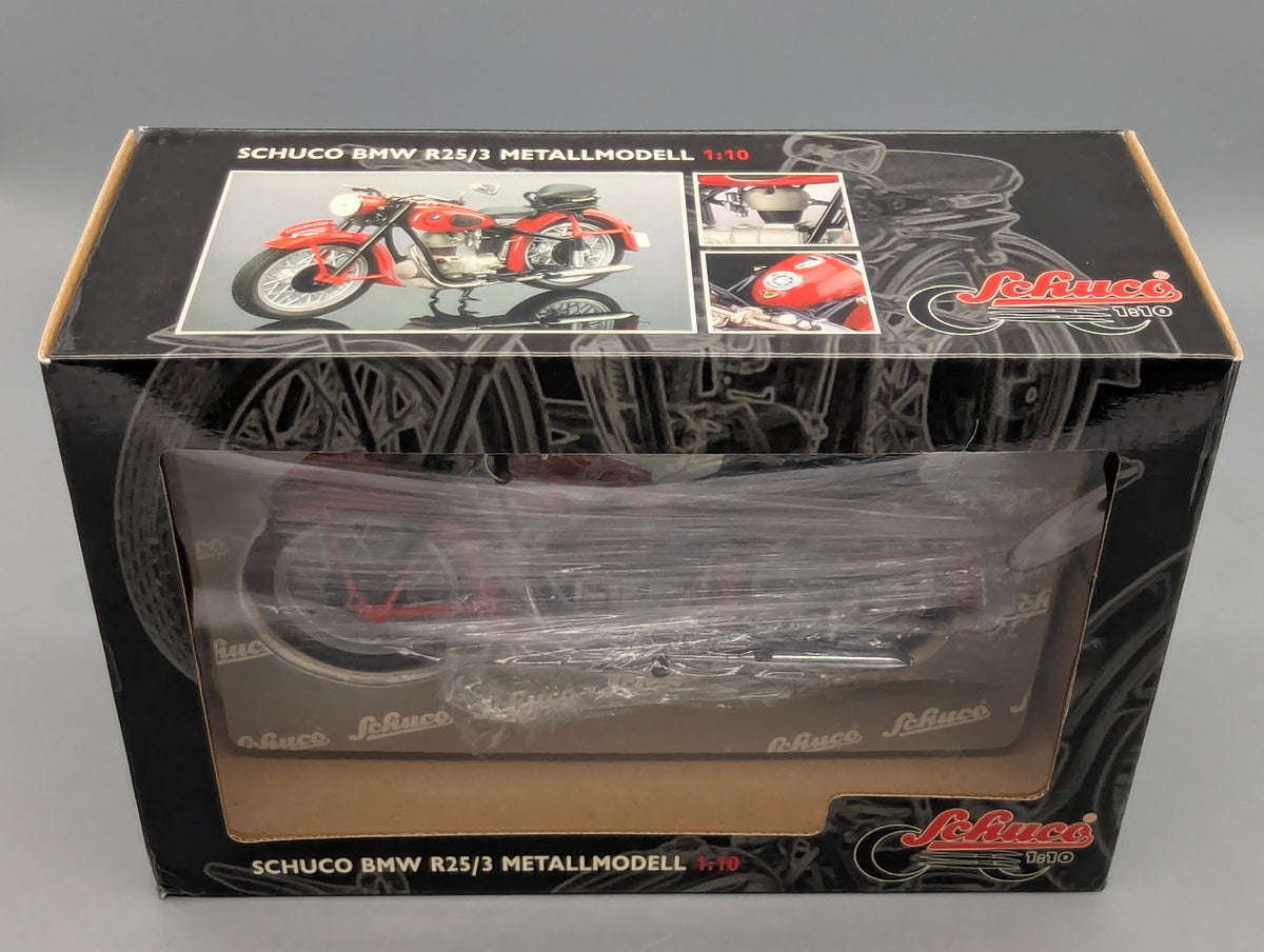 Motorrad Modell 1:10 Schuco BMW R25/3 Feuerwehr mit OVP