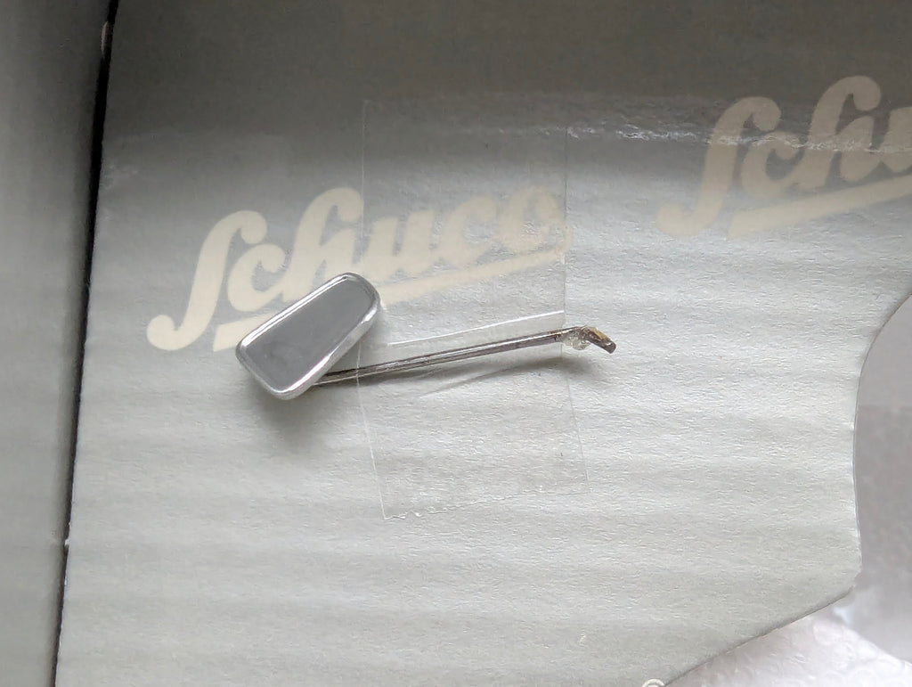 Modelo de motocicleta 1:10 Schuco Kreidler Florett Super con embalaje original