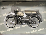 Motorcycle Model 1:10 Schuco Kreidler Florett Super with Original Packaging