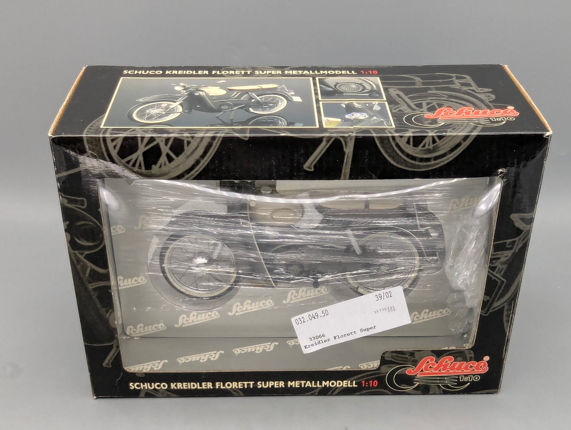 Motorcycle Model 1:10 Schuco Kreidler Florett Super with Original Packaging