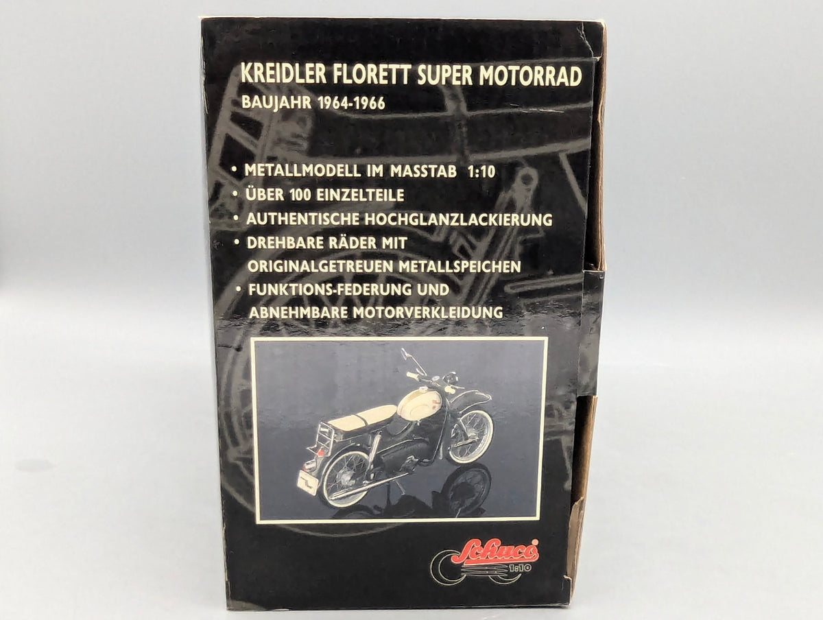 Motorcycle Model 1:10 Schuco Kreidler Florett Super with Original Packaging