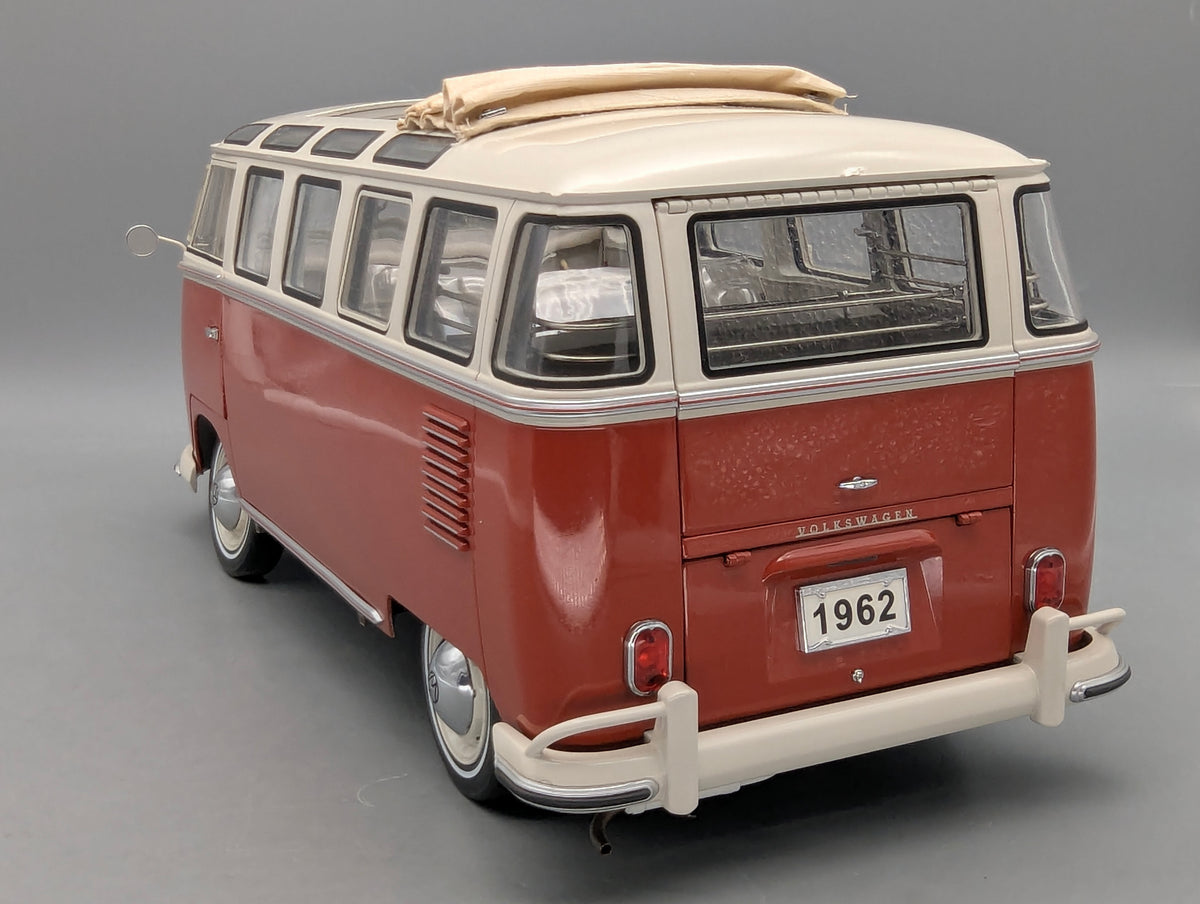 Model Cars 1:12 Sun Star Volkswagen VW Samba Bus T1 Type 2 1962 with Original Packaging