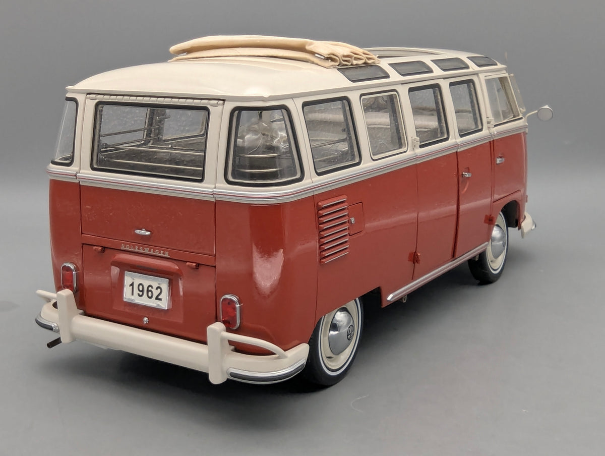 Model Cars 1:12 Sun Star Volkswagen VW Samba Bus T1 Type 2 1962 with Original Packaging