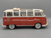 Model Cars 1:12 Sun Star Volkswagen VW Samba Bus T1 Type 2 1962 with Original Packaging
