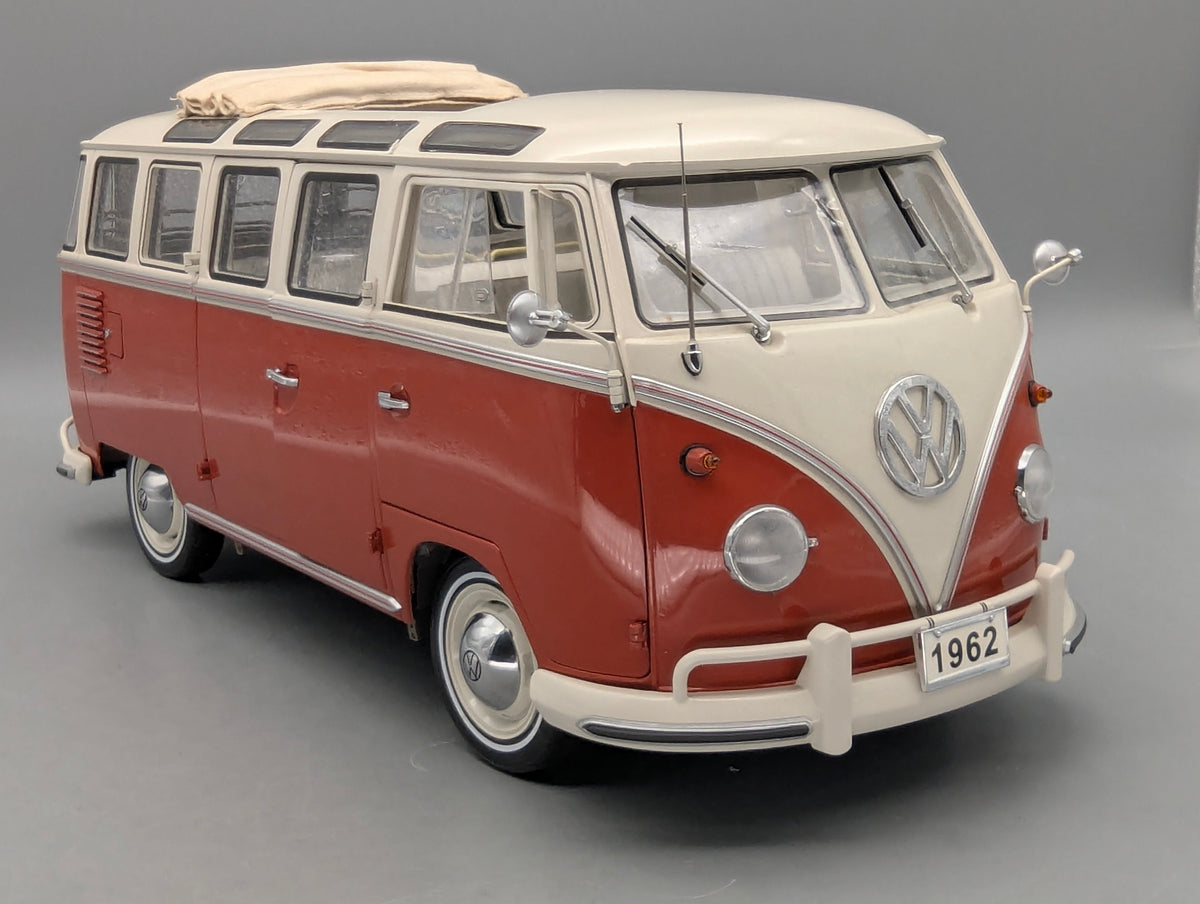 Model Cars 1:12 Sun Star Volkswagen VW Samba Bus T1 Type 2 1962 with Original Packaging