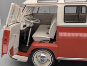 Model Cars 1:12 Sun Star Volkswagen VW Samba Bus T1 Type 2 1962 with Original Packaging