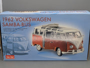 Model Cars 1:12 Sun Star Volkswagen VW Samba Bus T1 Type 2 1962 with Original Packaging