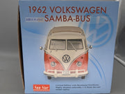 Model Cars 1:12 Sun Star Volkswagen VW Samba Bus T1 Type 2 1962 with Original Packaging