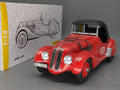 Modellautos 1:12 Premium ClassiXXs BMW 328 Cabrio Rot Deutsche Post mit OVP