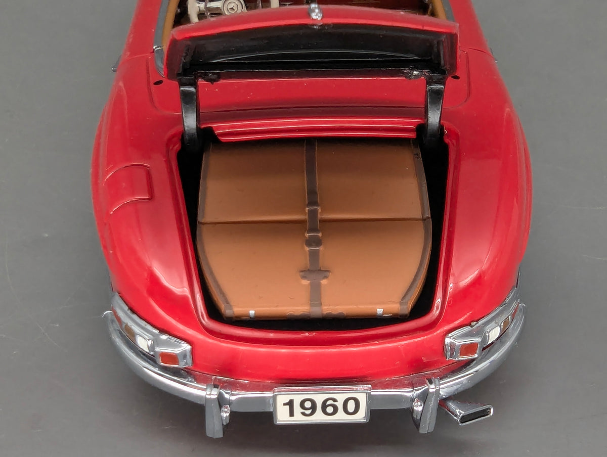 Modellautos 1:24 Franklin Mint Mercedes Benz 300 SL Roadster 1960 Rot mit OVP
