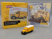 Modellautos H0 1:87 Brekina Magirus Deutz S 3500 Paketwagen Deutsche Bundespost OVP