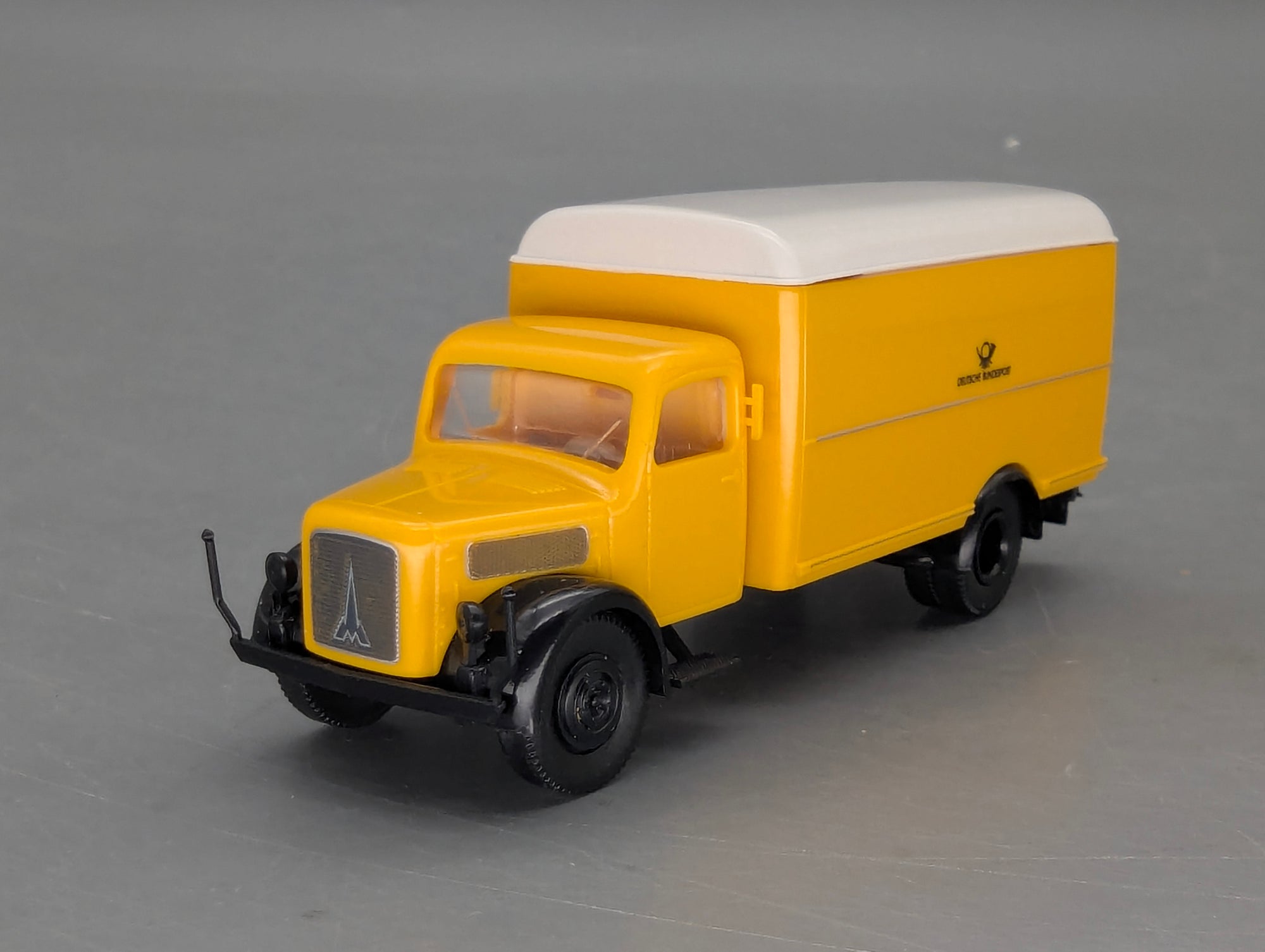 Modellautos H0 1:87 Brekina Magirus Deutz S 3500 Paketwagen Deutsche Bundespost OVP