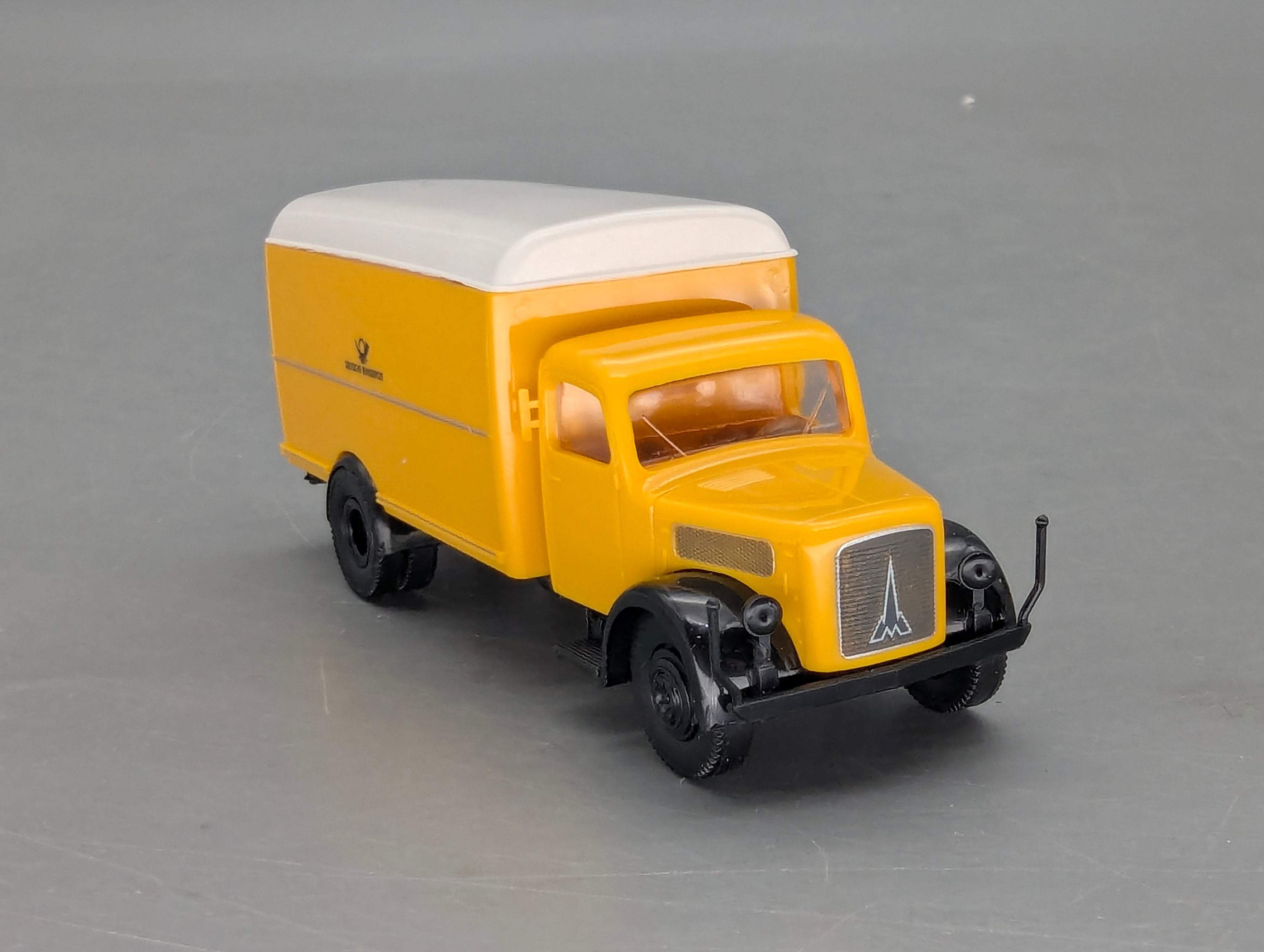 Modellautos H0 1:87 Brekina Magirus Deutz S 3500 Paketwagen Deutsche Bundespost OVP