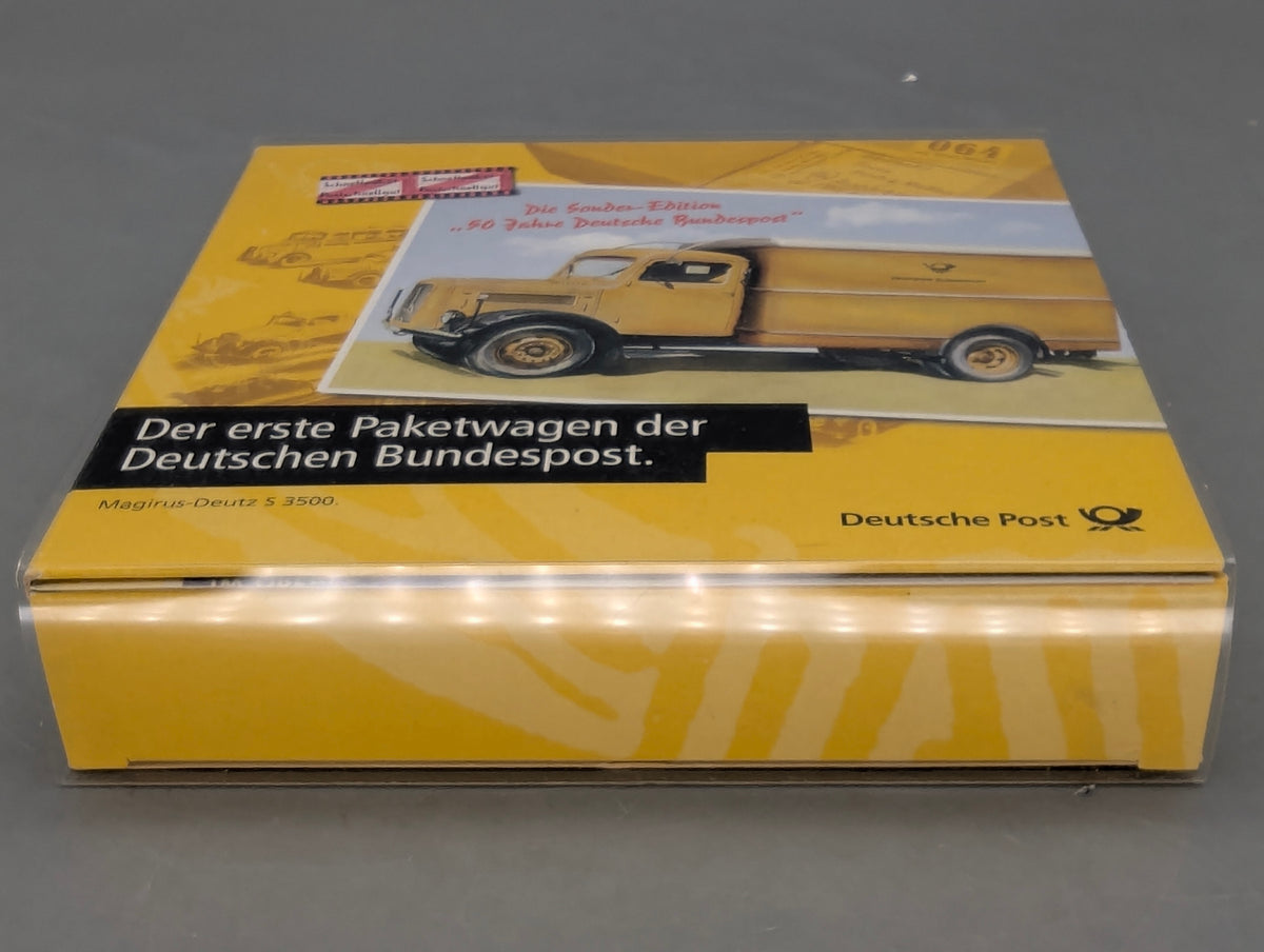 Modellautos H0 1:87 Brekina Magirus Deutz S 3500 Paketwagen Deutsche Bundespost OVP