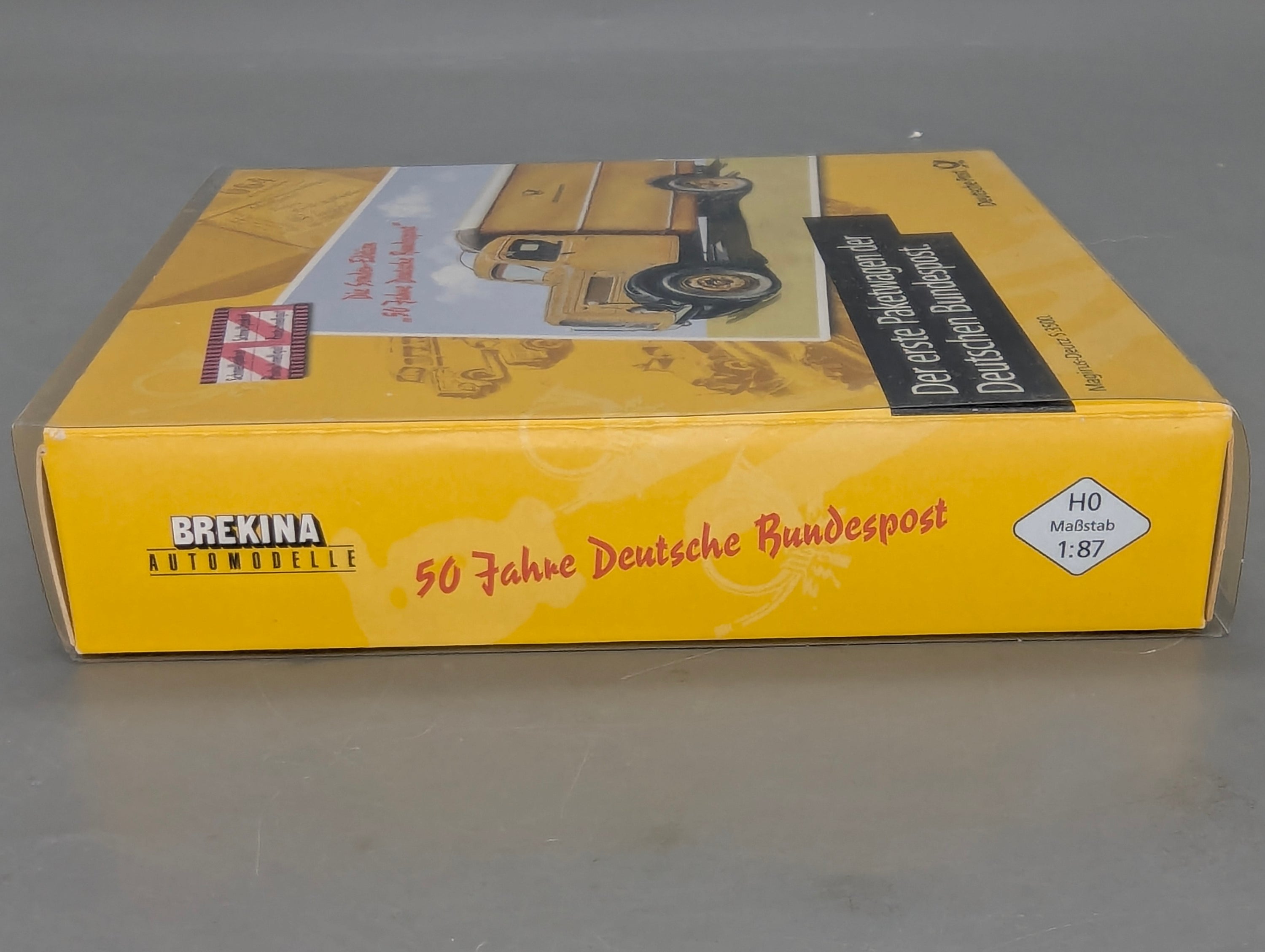 Modellautos H0 1:87 Brekina Magirus Deutz S 3500 Paketwagen Deutsche Bundespost OVP