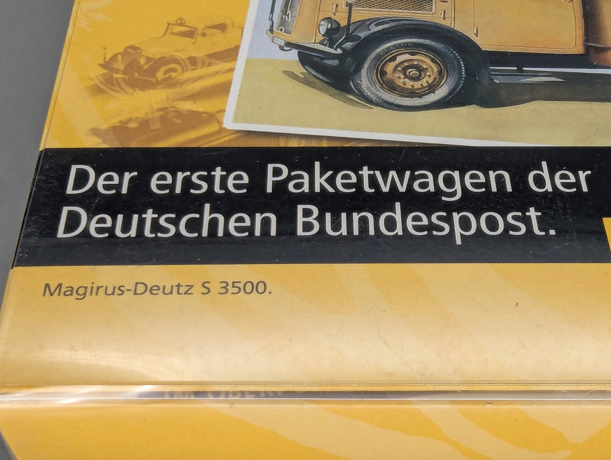 Modellautos H0 1:87 Brekina Magirus Deutz S 3500 Paketwagen Deutsche Bundespost OVP