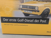 Modellautos H0 1:87 Brekina Volkswagen VW Golf 2-tlg Set Deutsche Bundespost OVP