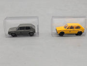 Modellautos H0 1:87 Brekina Volkswagen VW Golf 2-tlg Set Deutsche Bundespost OVP