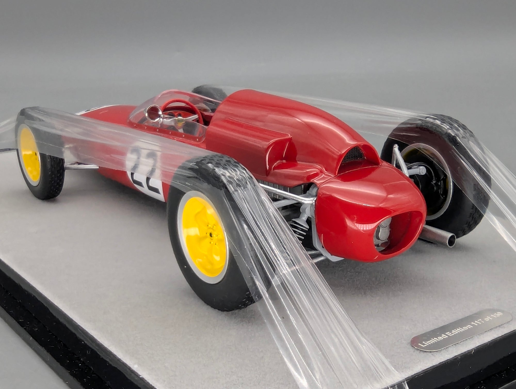 Modellautos 1:18 Tecnomodel Lotus 21 Climax 1962 Belgium GP #22 Jo Siffert mit OVP