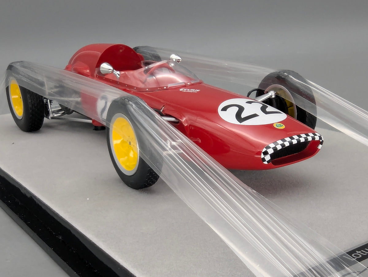 Modellautos 1:18 Tecnomodel Lotus 21 Climax 1962 Belgium GP #22 Jo Siffert mit OVP