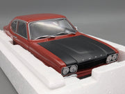 Modellautos 1:18 Minichamps Ford Capri I RS 2600 1970 Rot Schwarz mit OVP