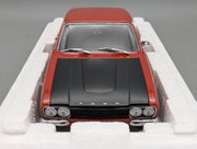 Modellautos 1:18 Minichamps Ford Capri I RS 2600 1970 Rot Schwarz mit OVP