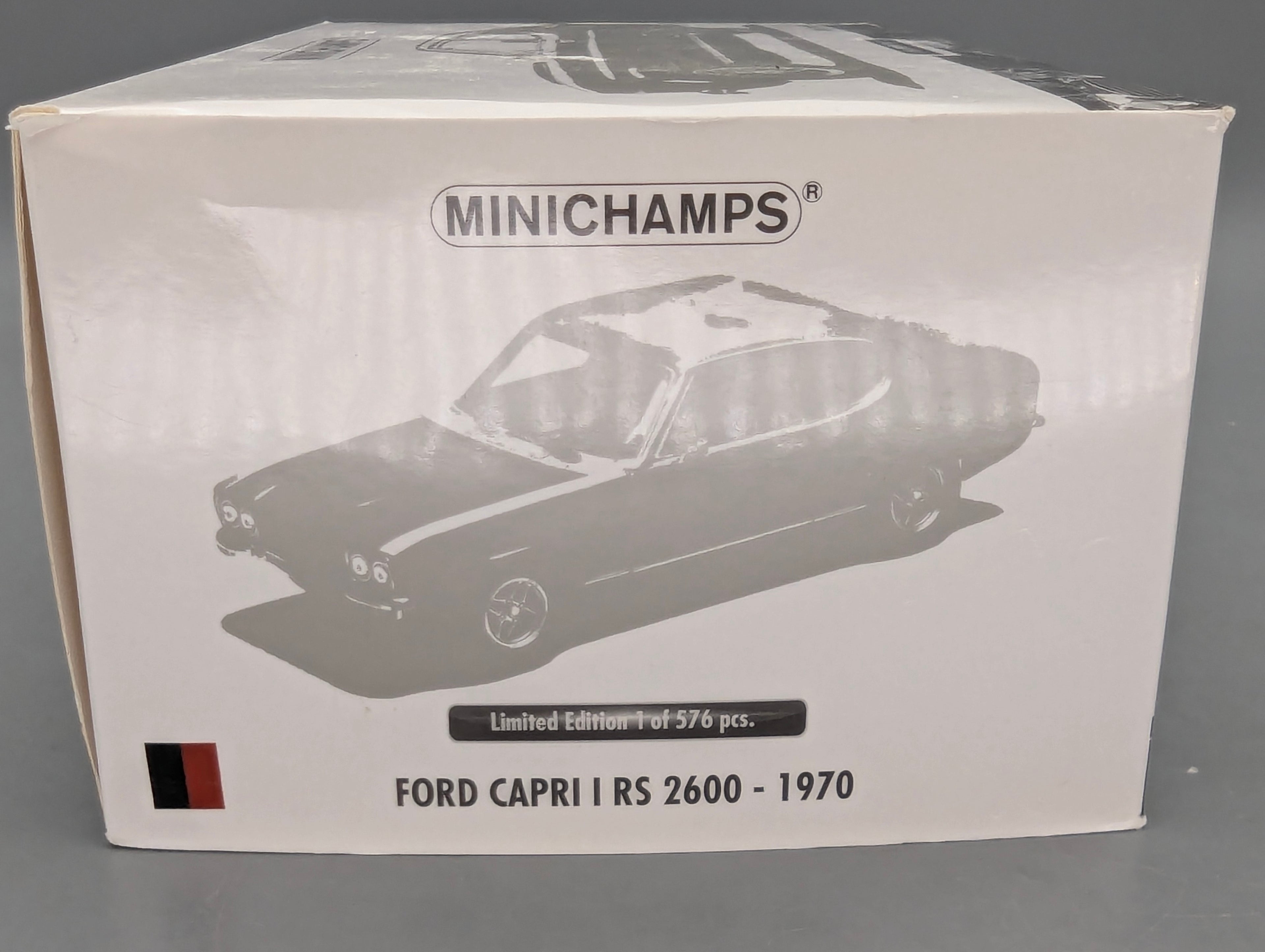 Coches en miniatura 1:43 Minichamps Mercedes Benz SL65 AMG Black Series Plata con embalaje original