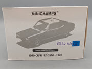 Modellautos 1:18 Minichamps Ford Capri I RS 2600 1970 Rot Schwarz mit OVP