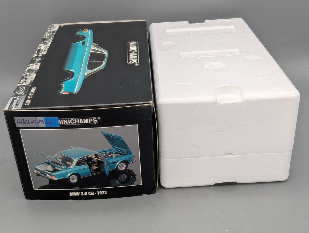 Coches en miniatura 1:43 Minichamps Mercedes Benz SL65 AMG Black Series Plata con embalaje original