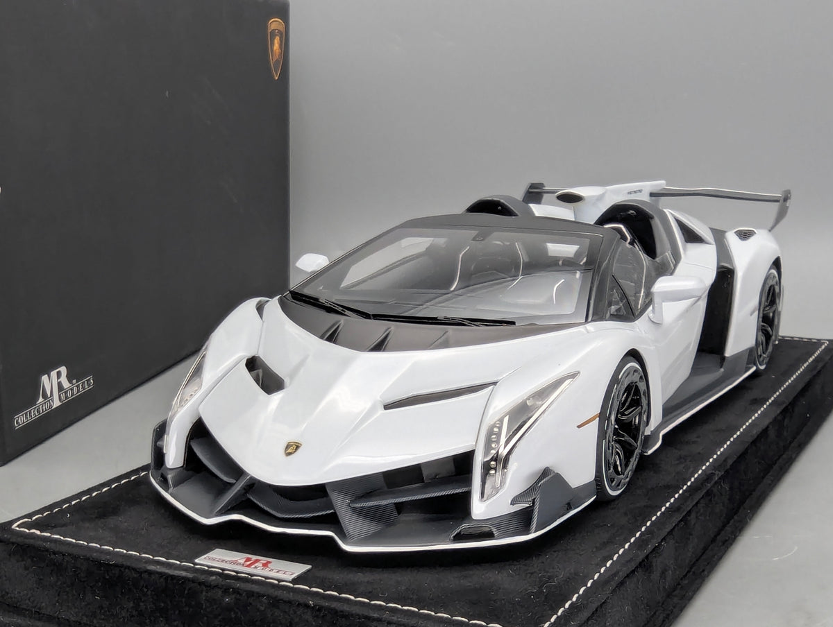 Modellautos 1:18 MR Collection Lamborghini Veneno Roadster Ltd 1/1 mit OVP
