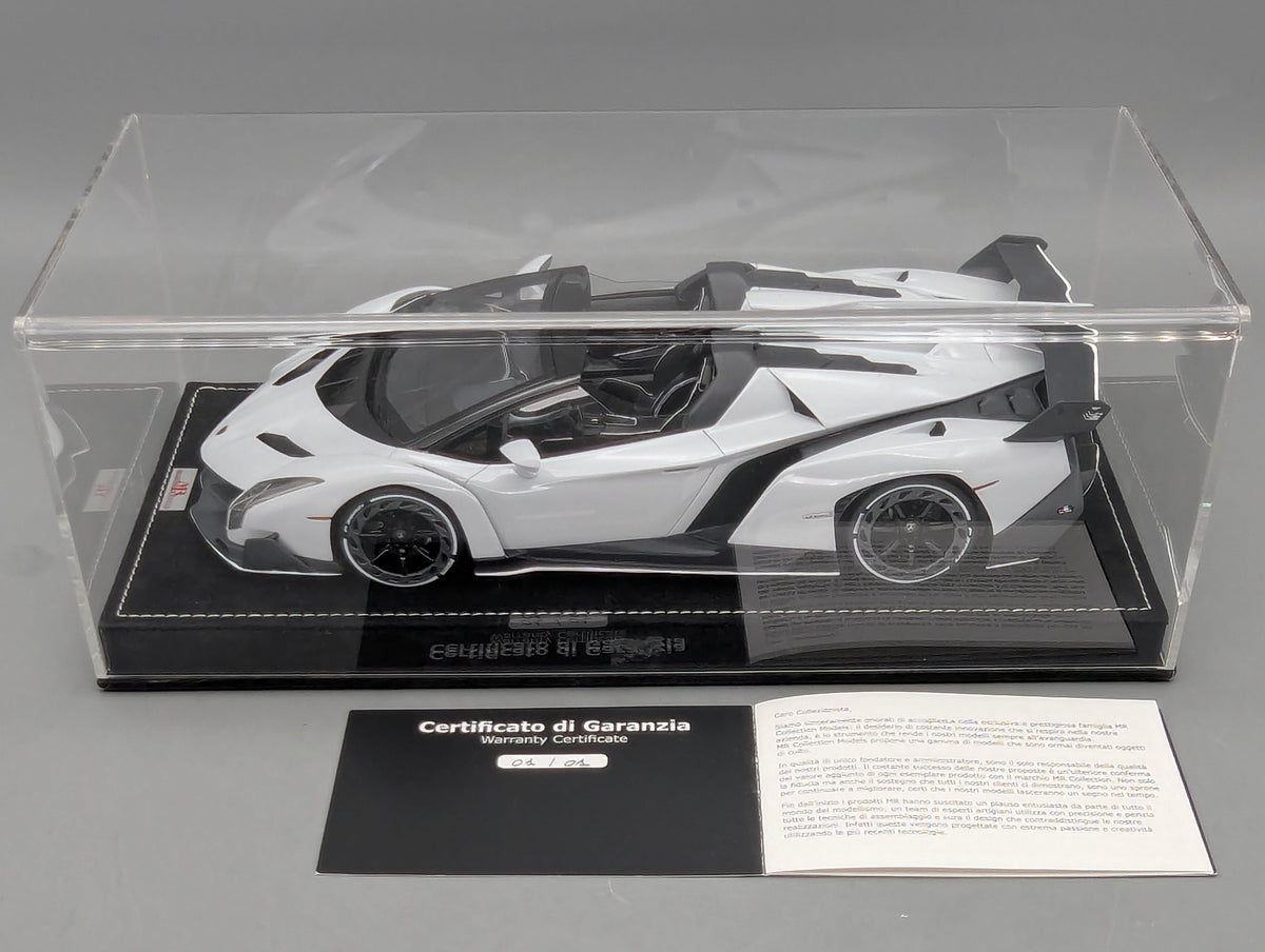 Modellautos 1:18 MR Collection Lamborghini Veneno Roadster Ltd 1/1 mit OVP