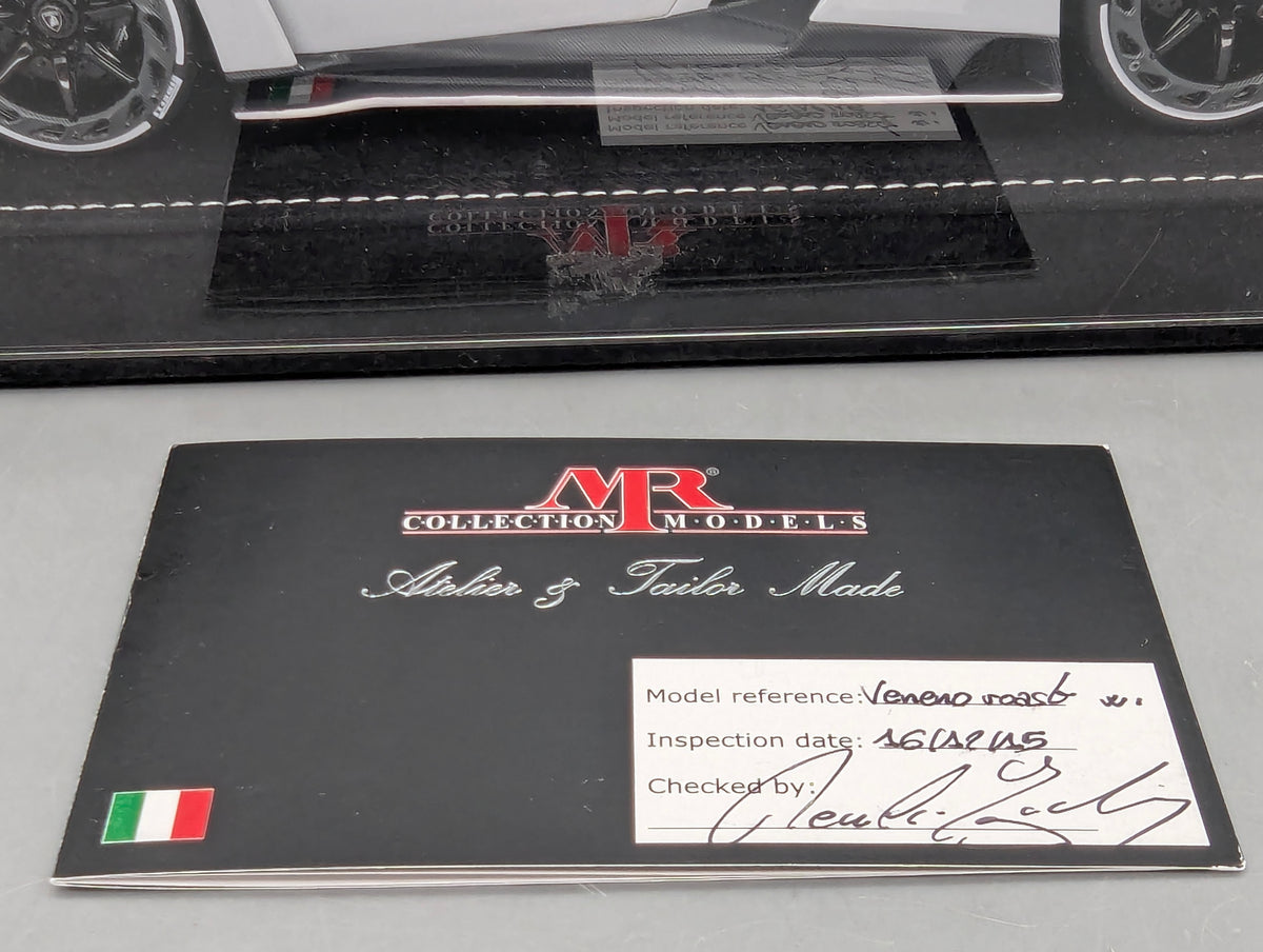 Modellautos 1:18 MR Collection Lamborghini Veneno Roadster Ltd 1/1 mit OVP