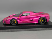 Modellautos 1:18 MR Collection Ferrari LaFerrari Pink Flash Ltd 25/26 OVP