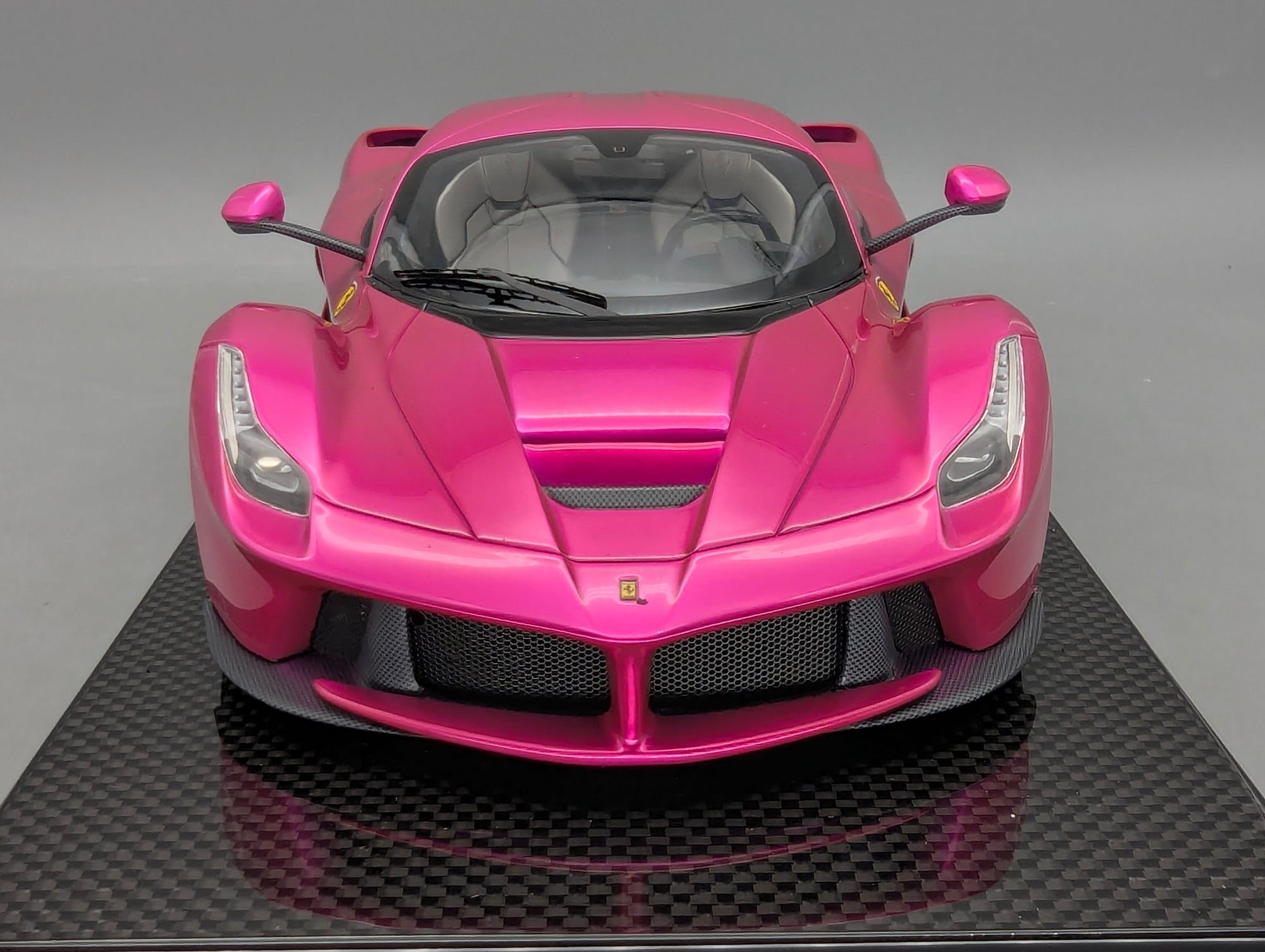 Modellautos 1:18 MR Collection Ferrari LaFerrari Pink Flash Ltd 25/26 OVP