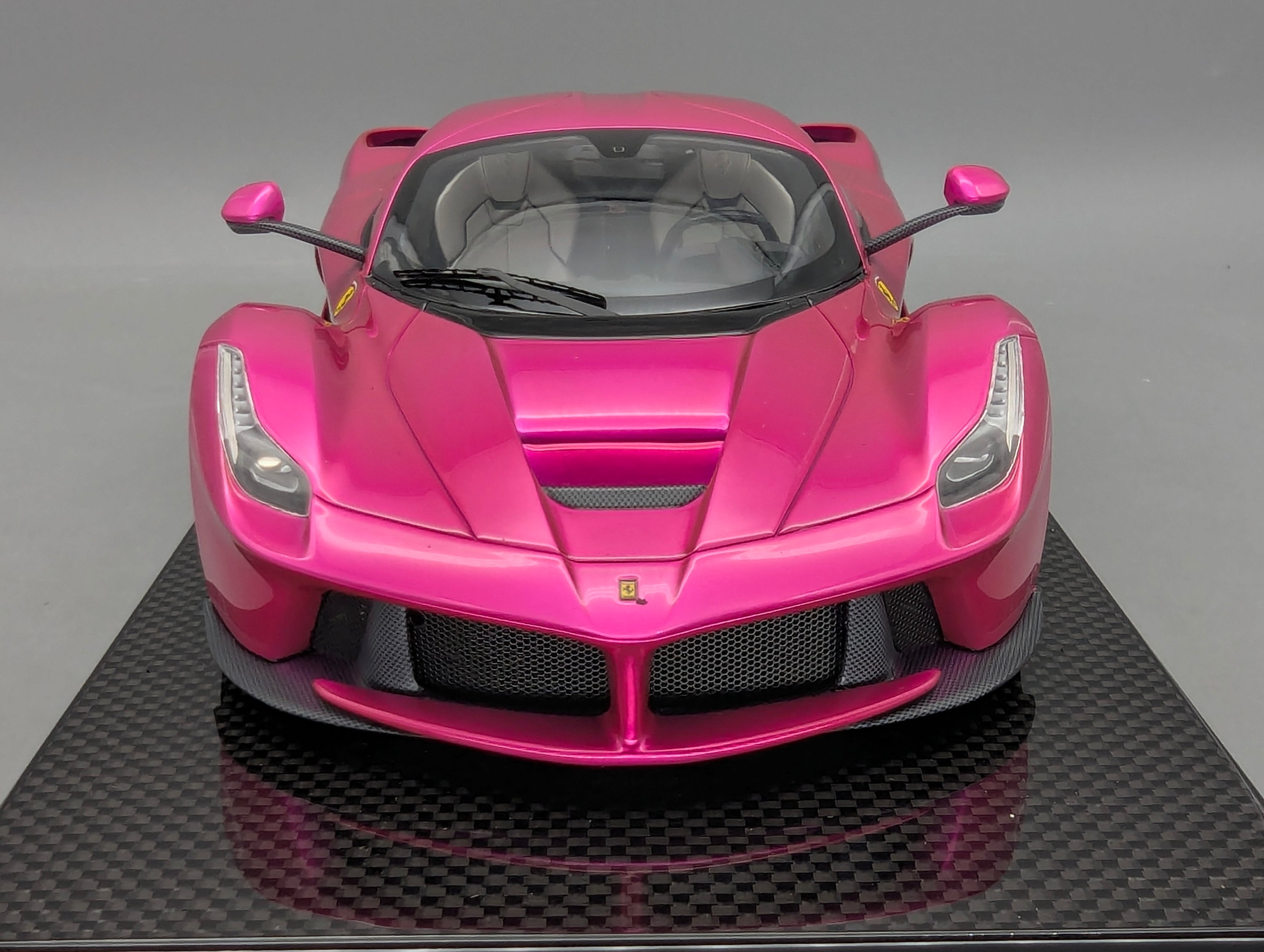 Modellautos 1:18 MR Collection Ferrari LaFerrari Pink Flash Ltd 25/26 OVP