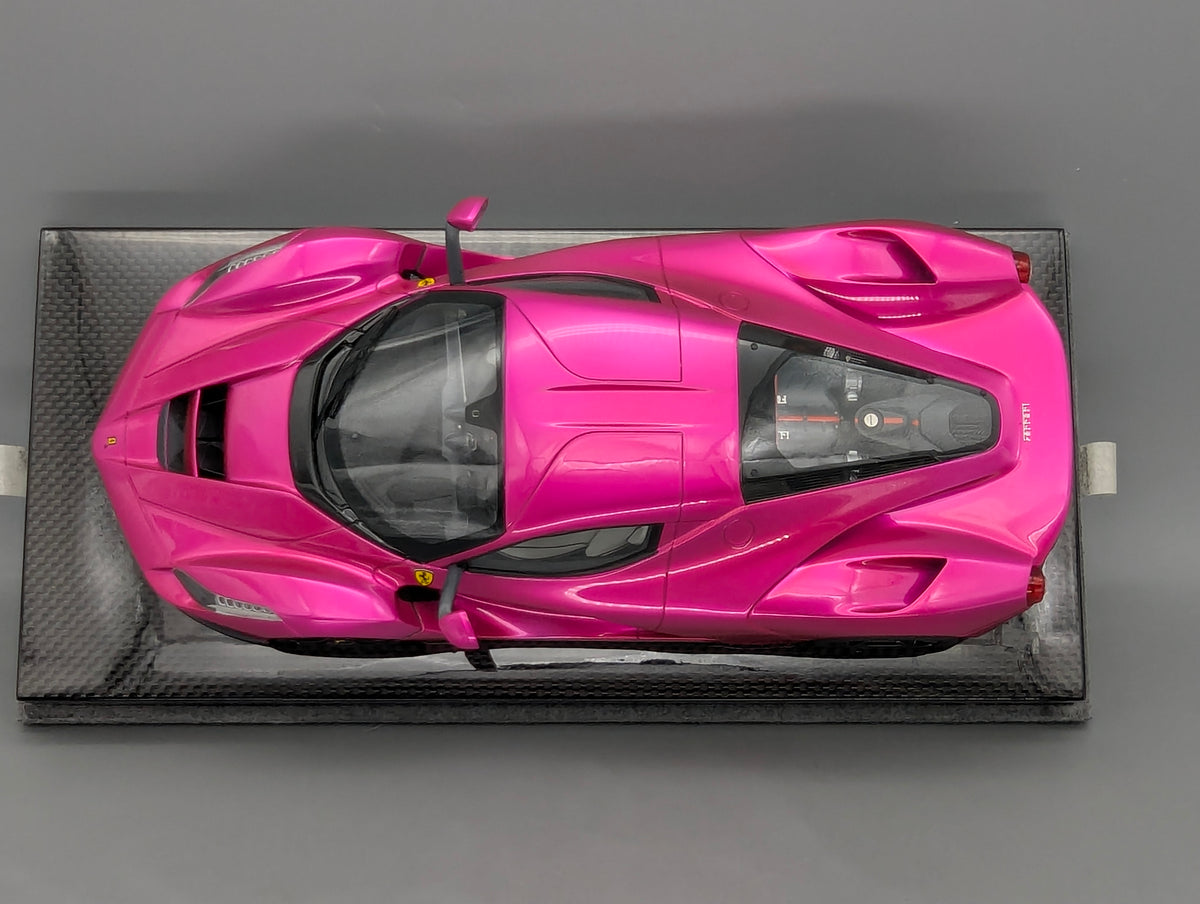 Modellautos 1:18 MR Collection Ferrari LaFerrari Pink Flash Ltd 25/26 OVP