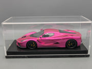 Modellautos 1:18 MR Collection Ferrari LaFerrari Pink Flash Ltd 25/26 OVP