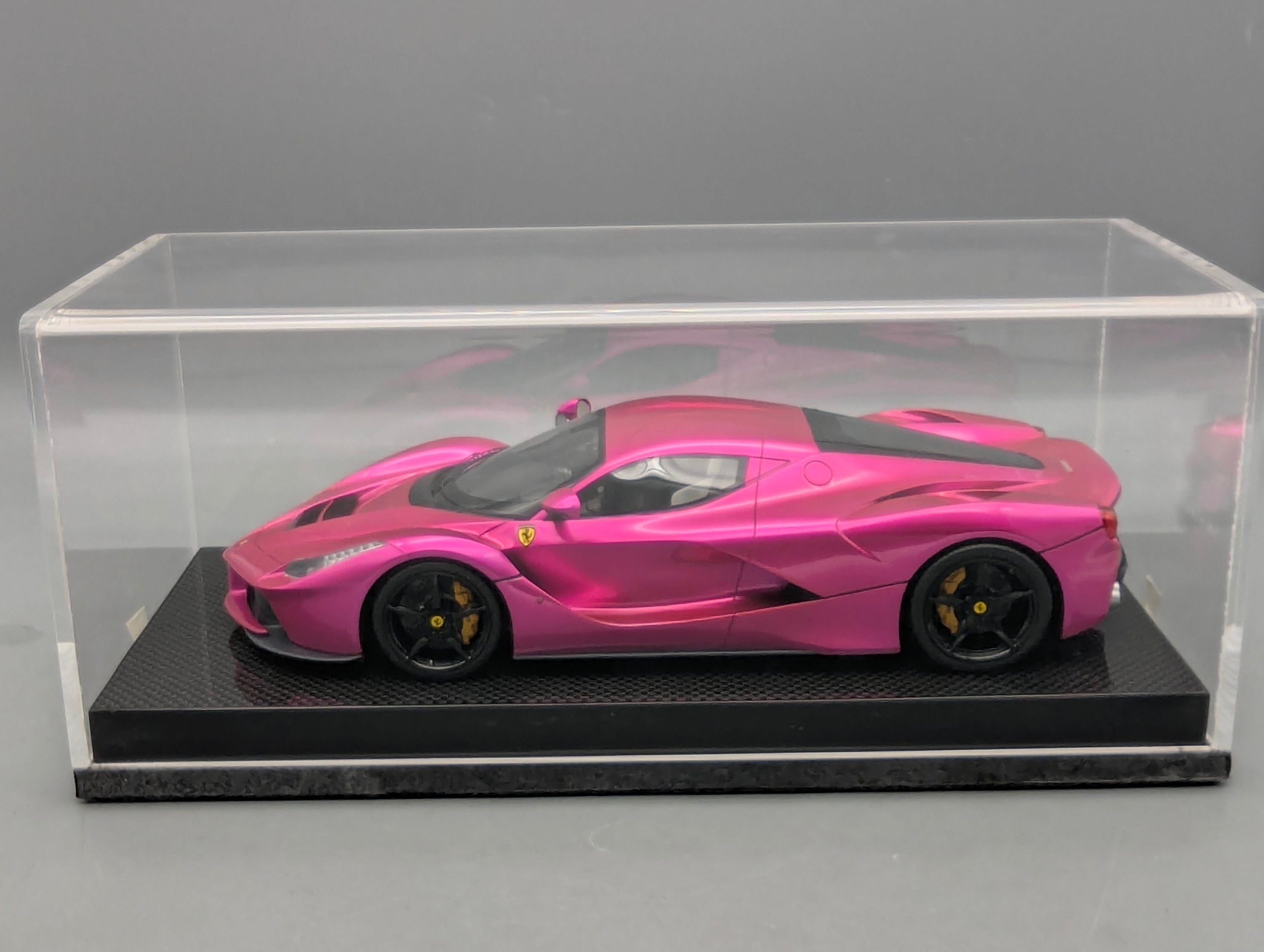 Modellautos 1:18 MR Collection Ferrari LaFerrari Pink Flash Ltd 25/26 OVP