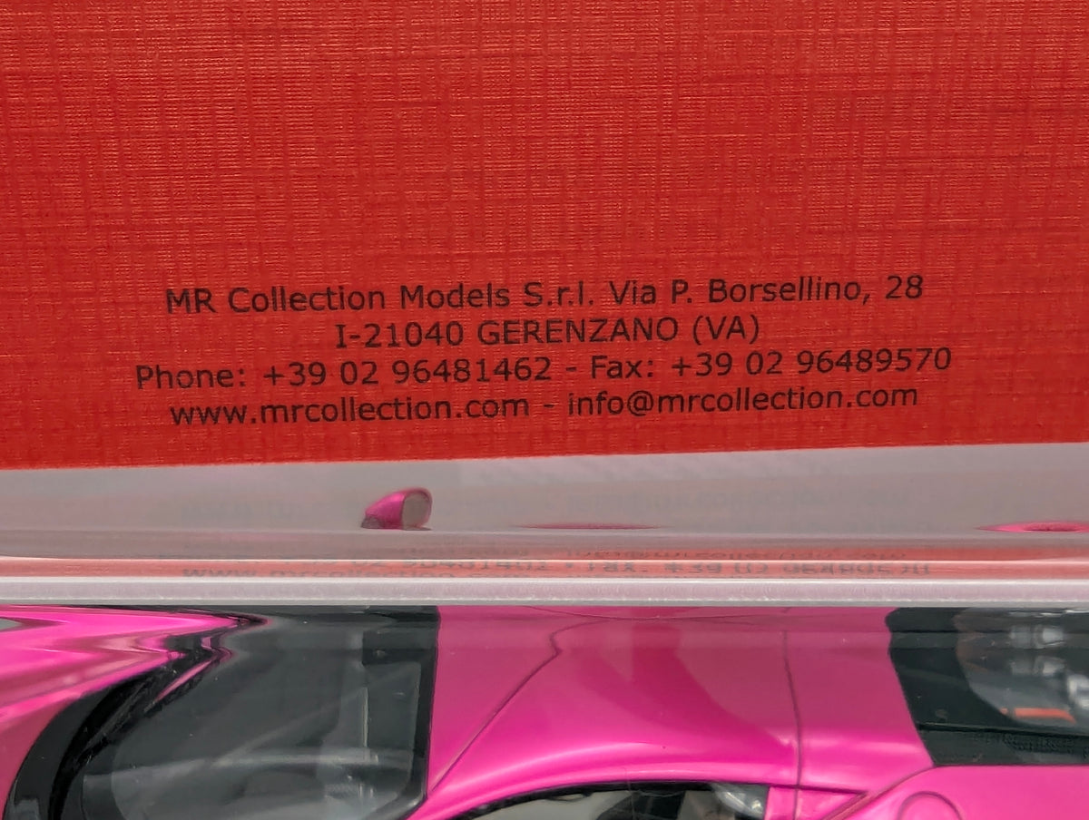Modellautos 1:18 MR Collection Ferrari LaFerrari Pink Flash Ltd 25/26 OVP