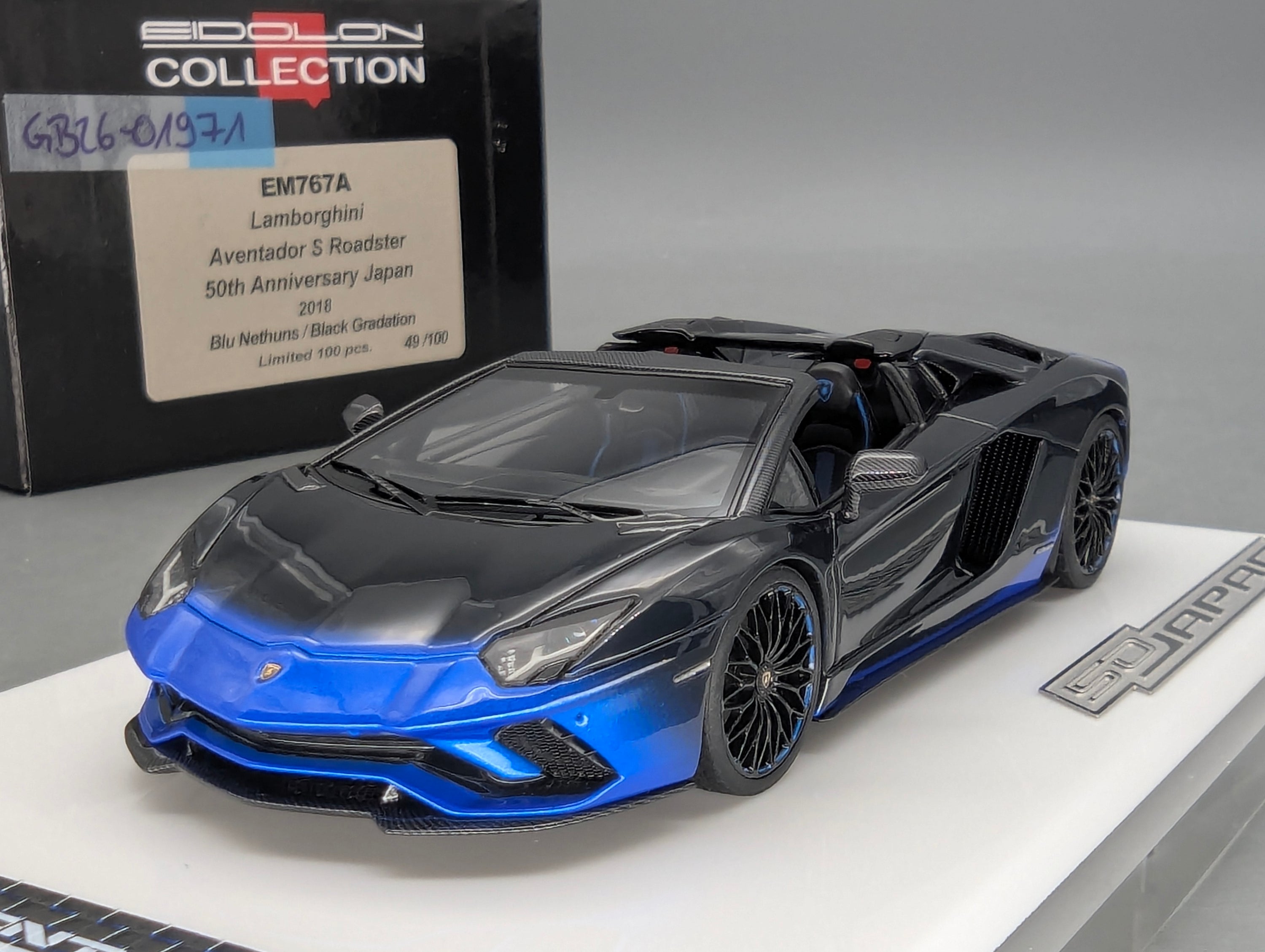 Coches a escala 1:43 Spark S9609 Lamborghini Huracan GT3 EVO FIA Vallelunga 2019 #58 precintado
