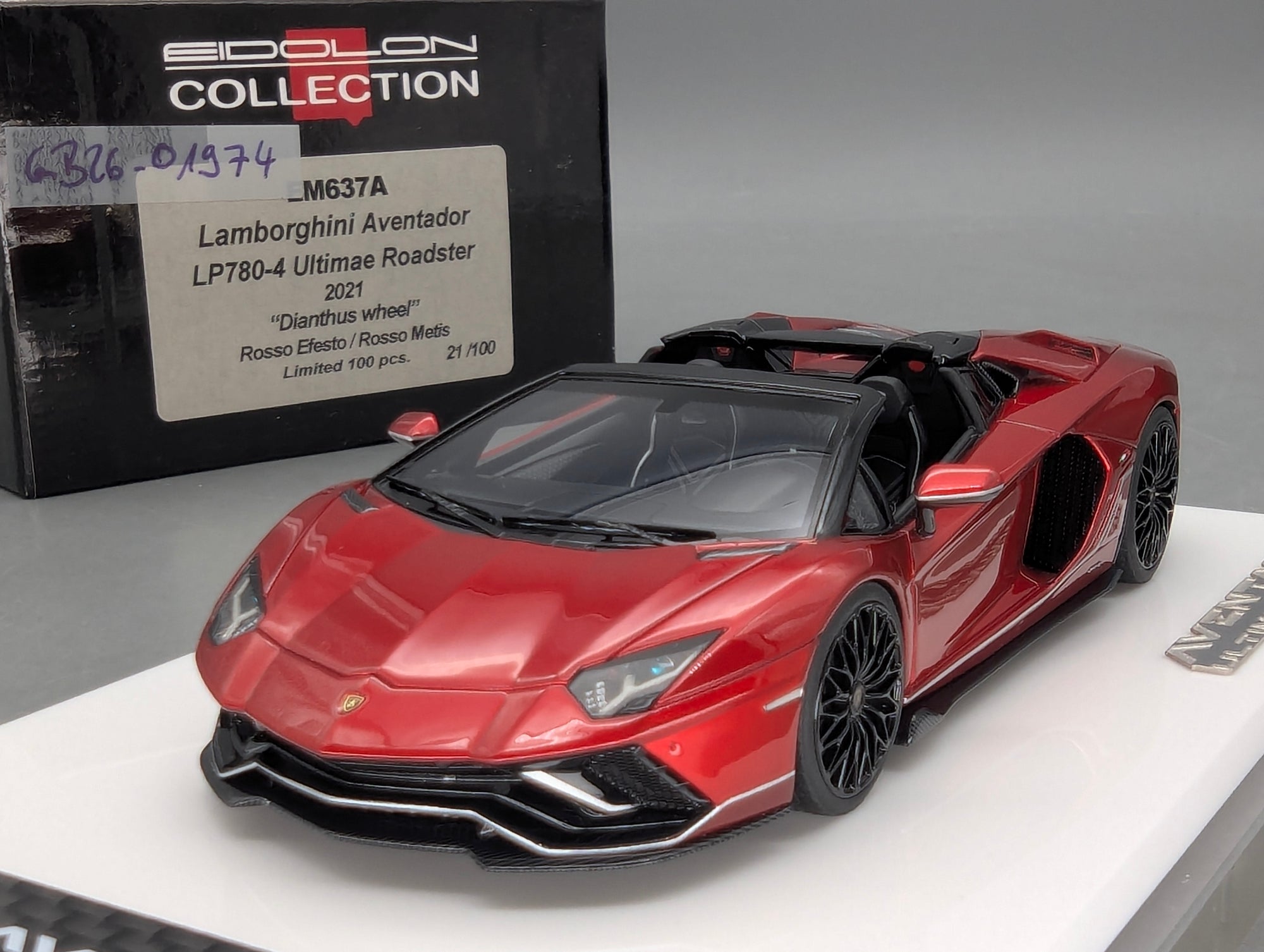 Coches a escala 1:43 Spark S9609 Lamborghini Huracan GT3 EVO FIA Vallelunga 2019 #58 precintado