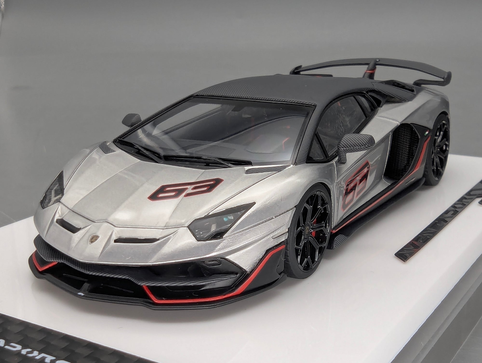 Model Cars 1:43 Spark S9609 Lamborghini Huracan GT3 EVO FIA Vallelunga 2019 #58 OVP