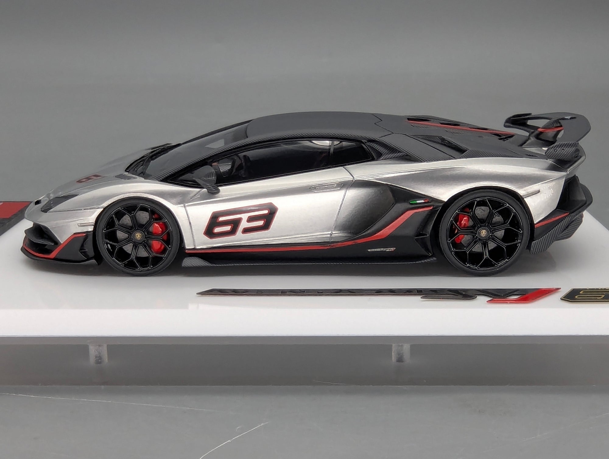 Model Cars 1:43 Spark S9609 Lamborghini Huracan GT3 EVO FIA Vallelunga 2019 #58 OVP
