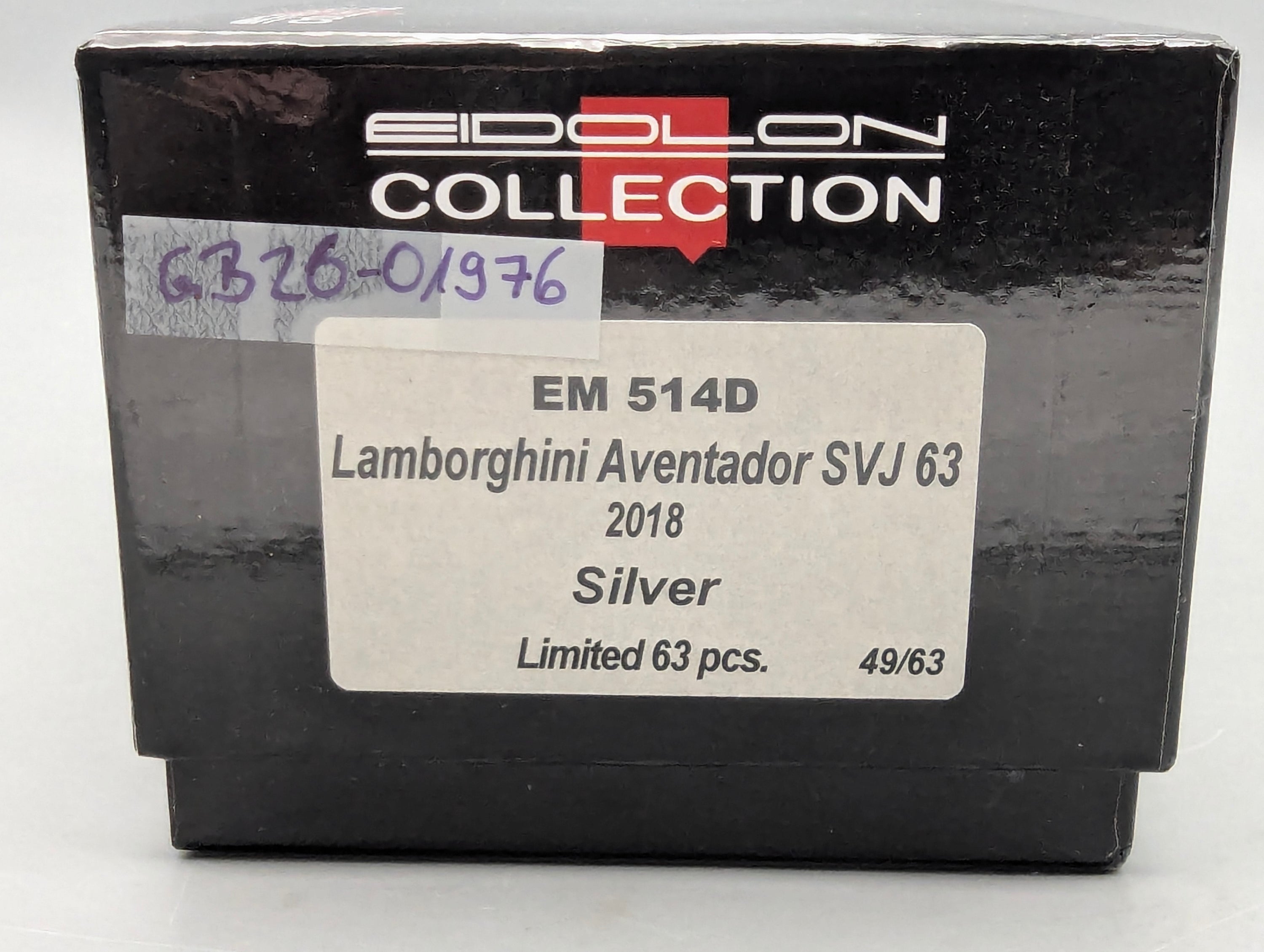 Model Cars 1:43 Spark S9609 Lamborghini Huracan GT3 EVO FIA Vallelunga 2019 #58 OVP