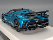 Modellautos 1:43 BBR Concept43 Ferrari SF90XX Stradale Chrome Blue Ltd 12/15 OVP
