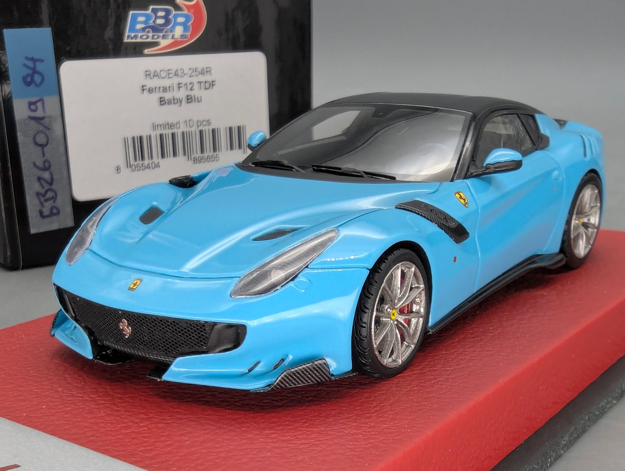 Modellautos 1:43 BBR Concept43 Ferrari F12 TdF Baby Blu Limitiert 03/10 mit OVP