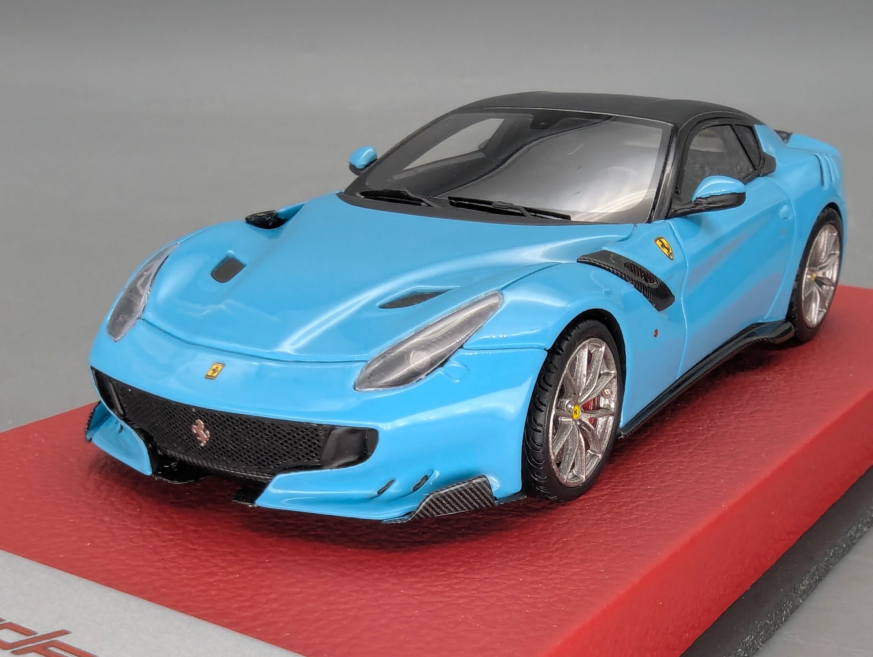 Modellautos 1:43 BBR Concept43 Ferrari F12 TdF Baby Blu Limitiert 03/10 mit OVP
