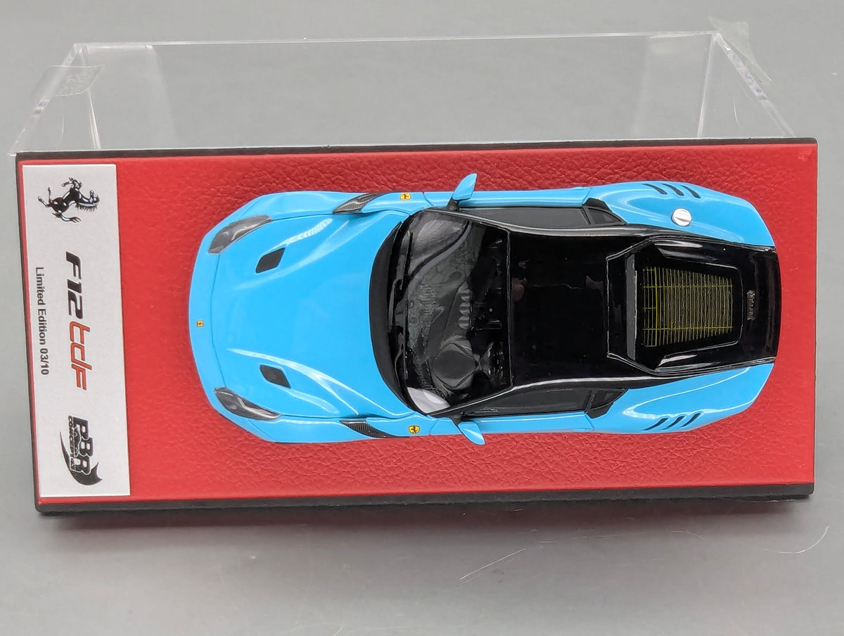 Modellautos 1:43 BBR Concept43 Ferrari F12 TdF Baby Blu Limitiert 03/10 mit OVP